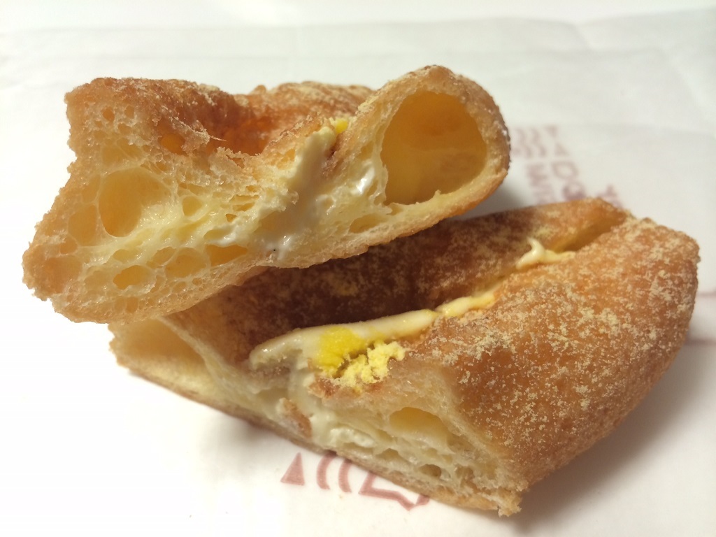 ミスタードーナツの シューエクレ を食べてみた Ub Lab