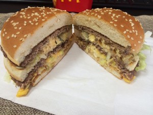 ビッグマック断面