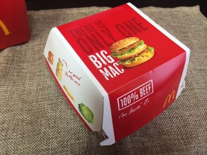 ビッグマック箱